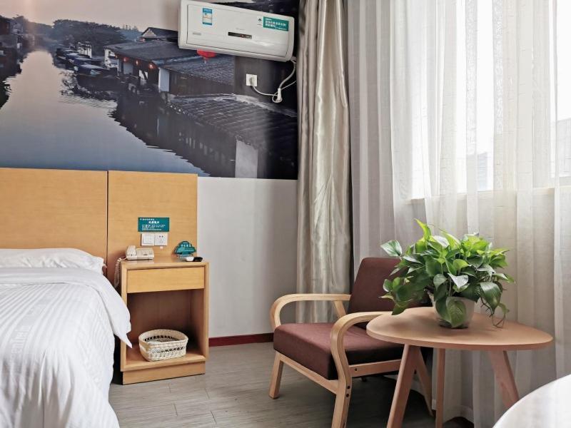 Greentree Inn Jiangsu Suzhou International Film City South Jinshan Road Express Hotel Extérieur photo