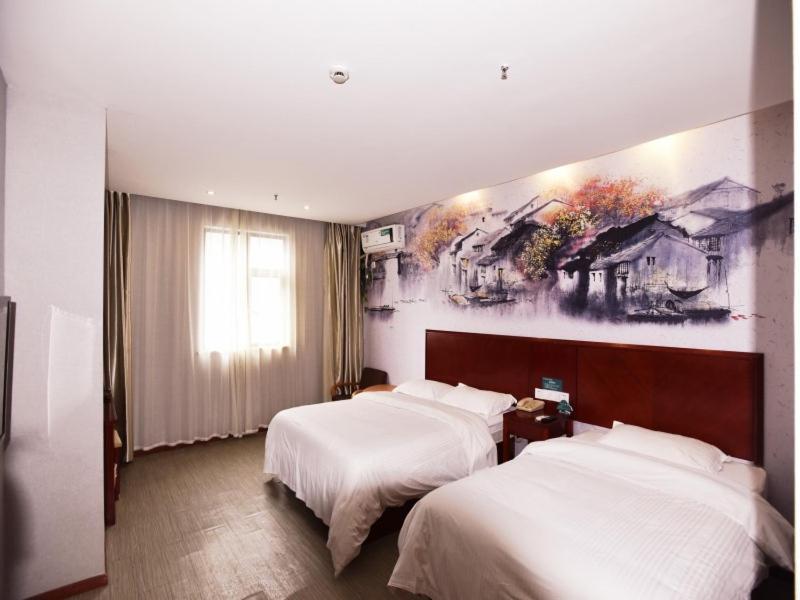 Greentree Inn Jiangsu Suzhou International Film City South Jinshan Road Express Hotel Extérieur photo