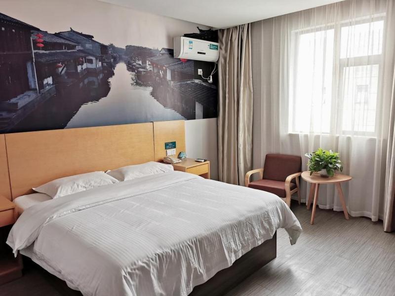 Greentree Inn Jiangsu Suzhou International Film City South Jinshan Road Express Hotel Extérieur photo