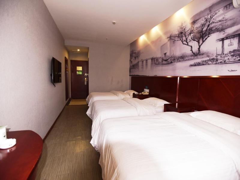 Greentree Inn Jiangsu Suzhou International Film City South Jinshan Road Express Hotel Extérieur photo