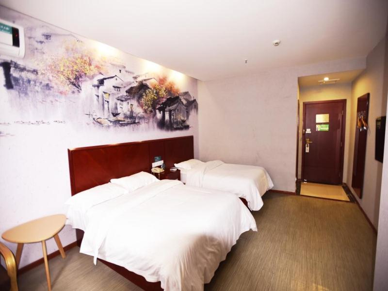 Greentree Inn Jiangsu Suzhou International Film City South Jinshan Road Express Hotel Extérieur photo