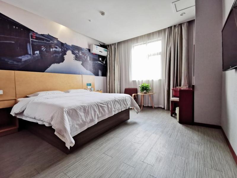 Greentree Inn Jiangsu Suzhou International Film City South Jinshan Road Express Hotel Extérieur photo